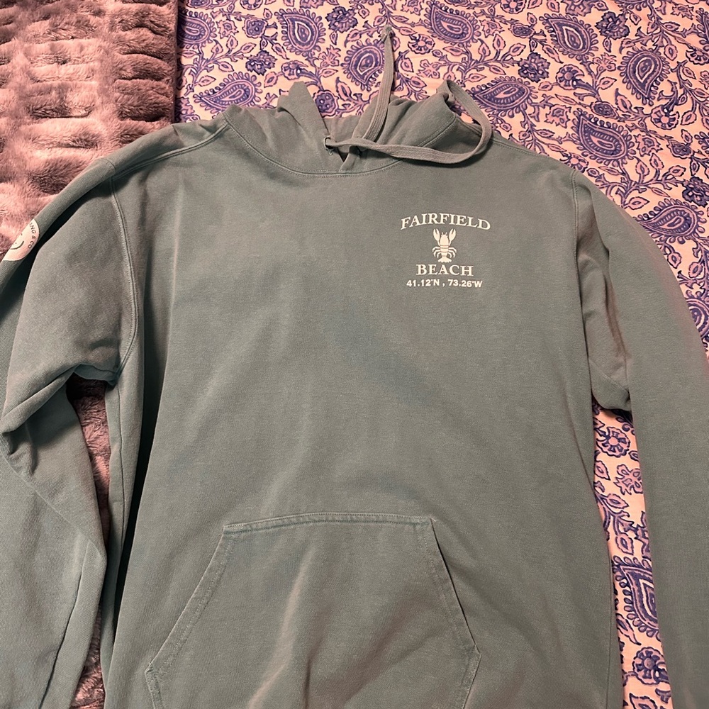 Fairfield Beach Sweatshirt in teal